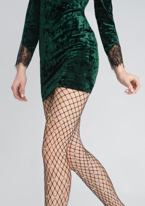 Jet Set Fishnet Tights-Shop Leg Appeal