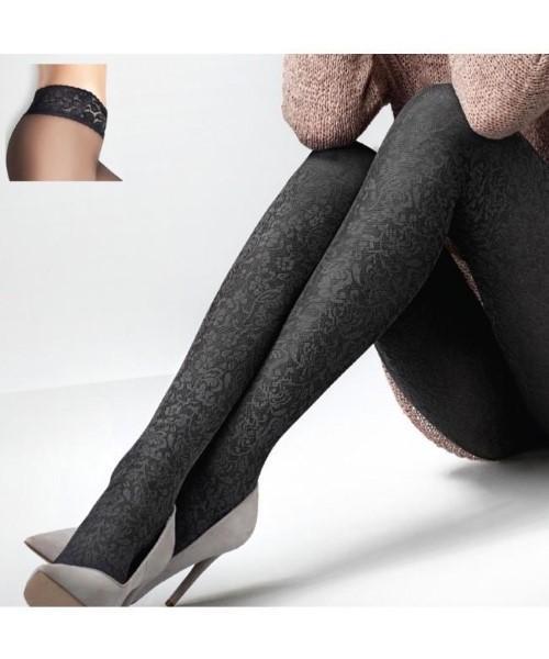Grace H10 Patterned Tights-Shop Leg Appeal