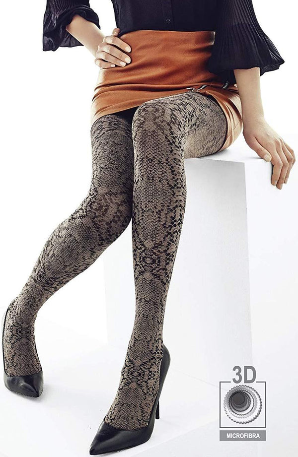 Intense E19 Opaque Patterned Tights-Shop Leg Appeal