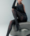 Justine Opaque Patterned Tights-Shop Leg Appeal